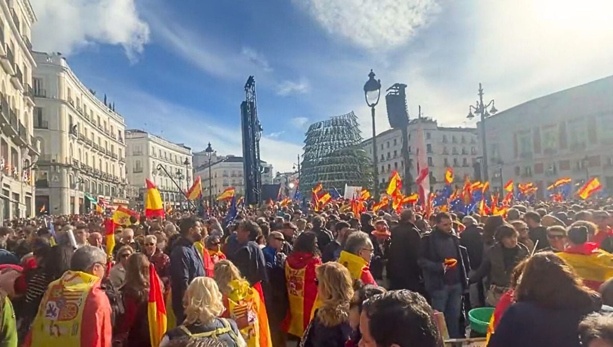 Manifestación contra la amnistía hoy 12 de noviembre: Última hora desde Madrid, Sevilla, Valencia y otras ciudades