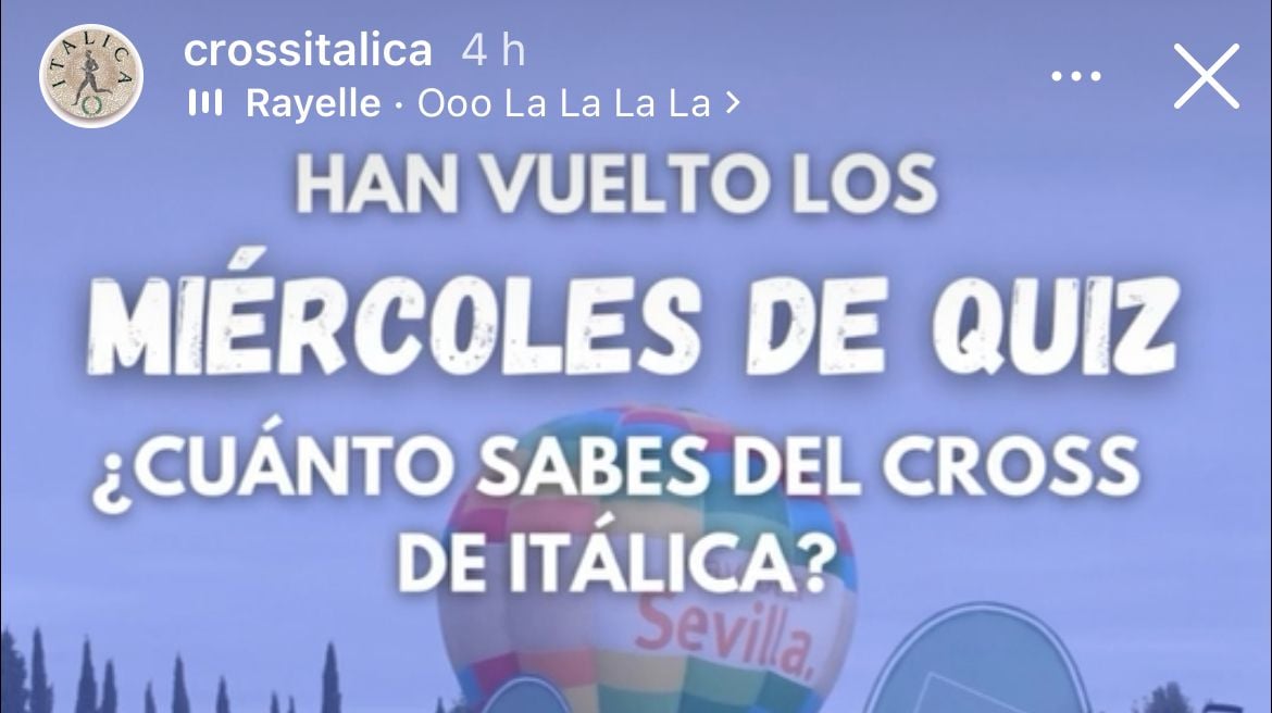El Cross de Itálica ya calienta motores 