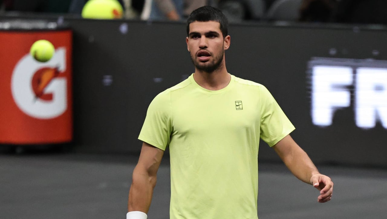 Carlos Alcaraz no entiende de Nochebuena ni de Navidad