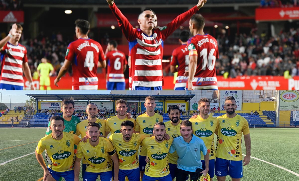 El Granada y el Huétor Tájar ya conocen a sus rivales en Copa del Rey