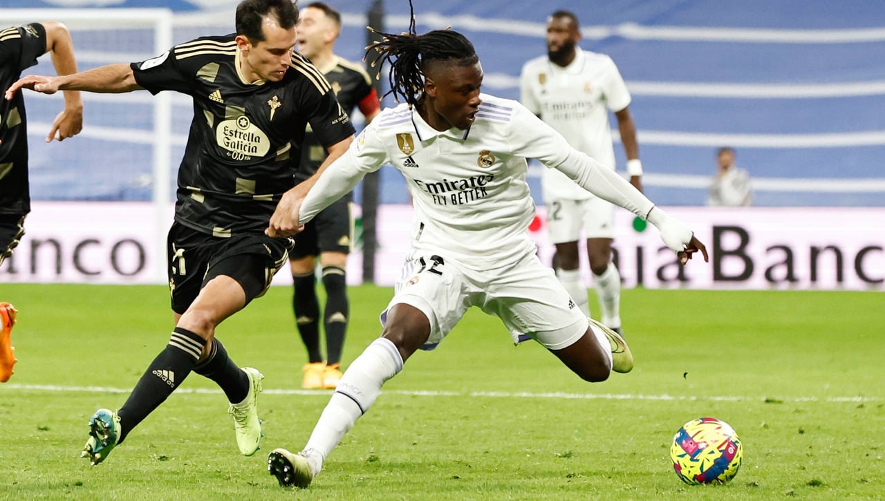 Florentino pone a Camavinga al nivel de Cristiano Ronaldo