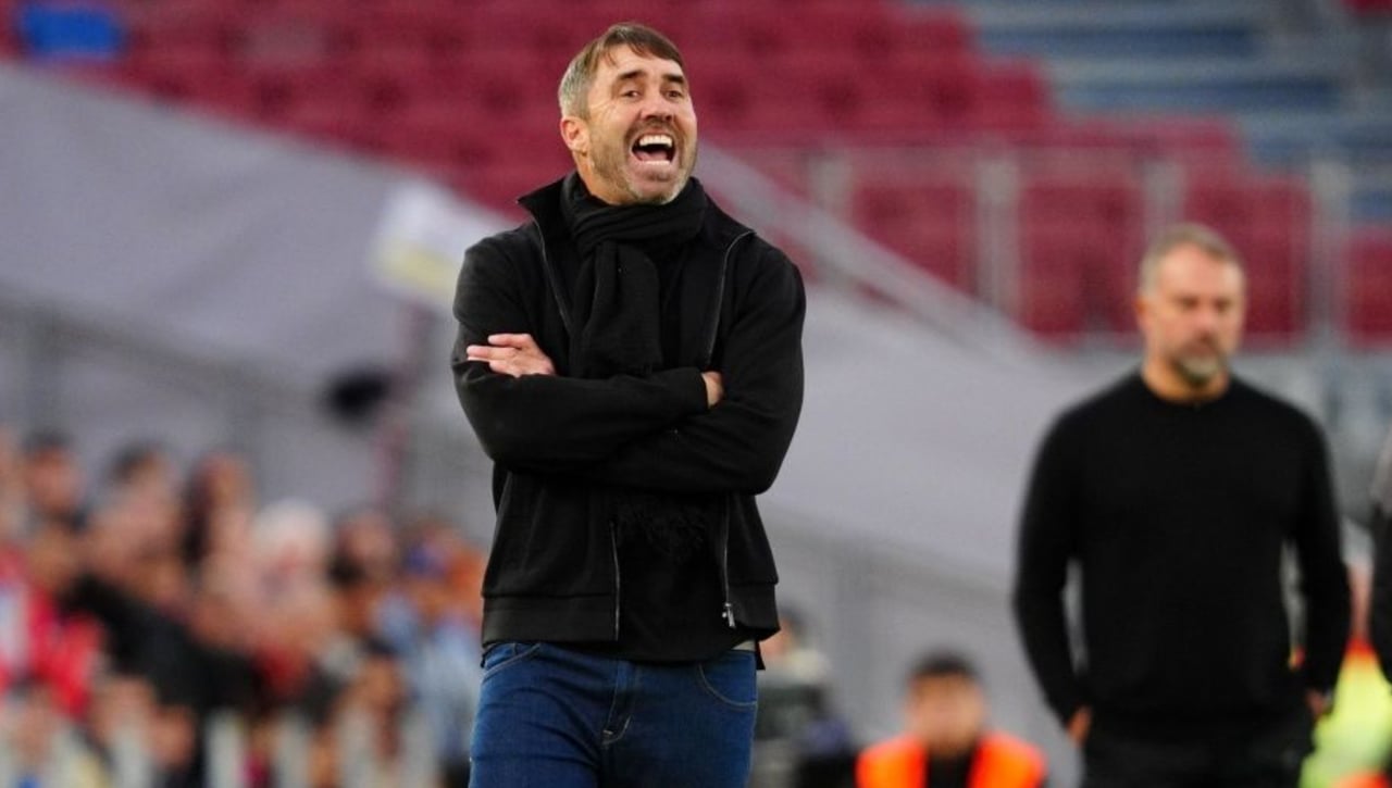 Coudet, satisfecho salvo por el resultado: "Estoy contento porque vi un equipo valiente"