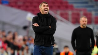 Coudet, satisfecho salvo por el resultado: "Estoy contento porque vi un equipo valiente"