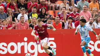 Surrealista: ¡El árbitro del Nàstic - Málaga se retira y los futbolistas se encaran!