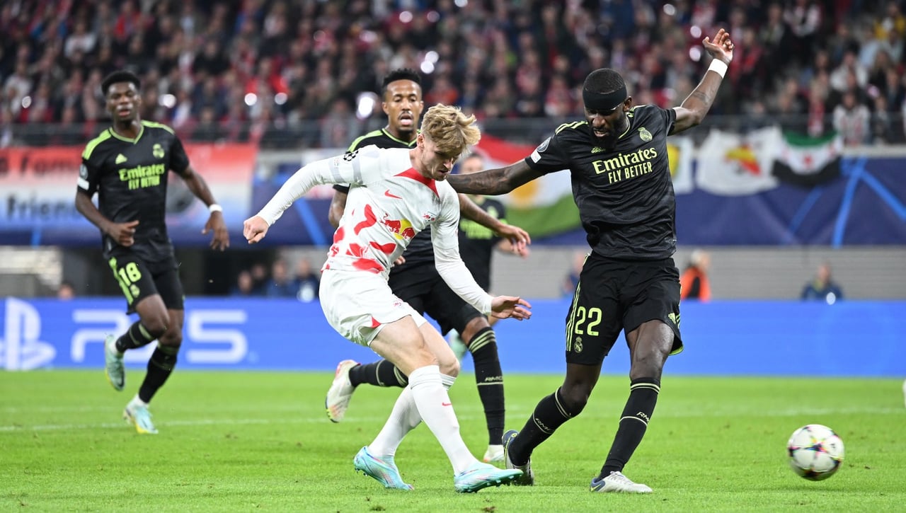 El Real Madrid se relaja en Leipizg y deja de estar invicto