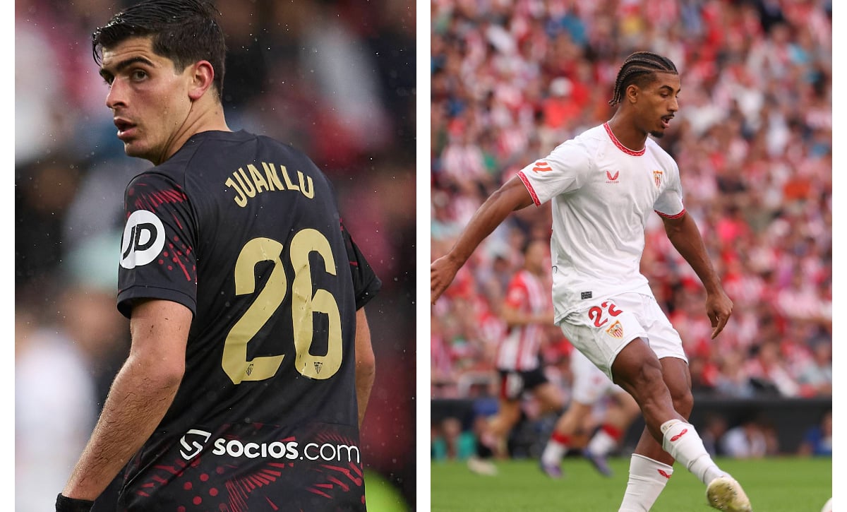 División con las salidas del Sevilla