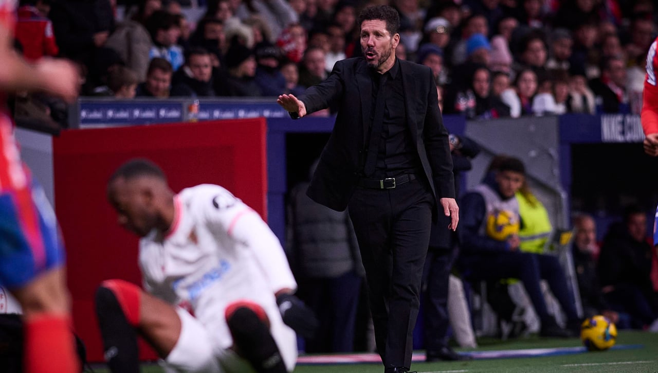 Simeone no presume ante el Sevilla... pero la deja caer