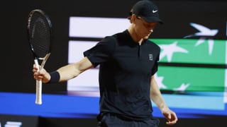 Sinner preocupa en Roma por una lesión antes de la final contra Alcaraz