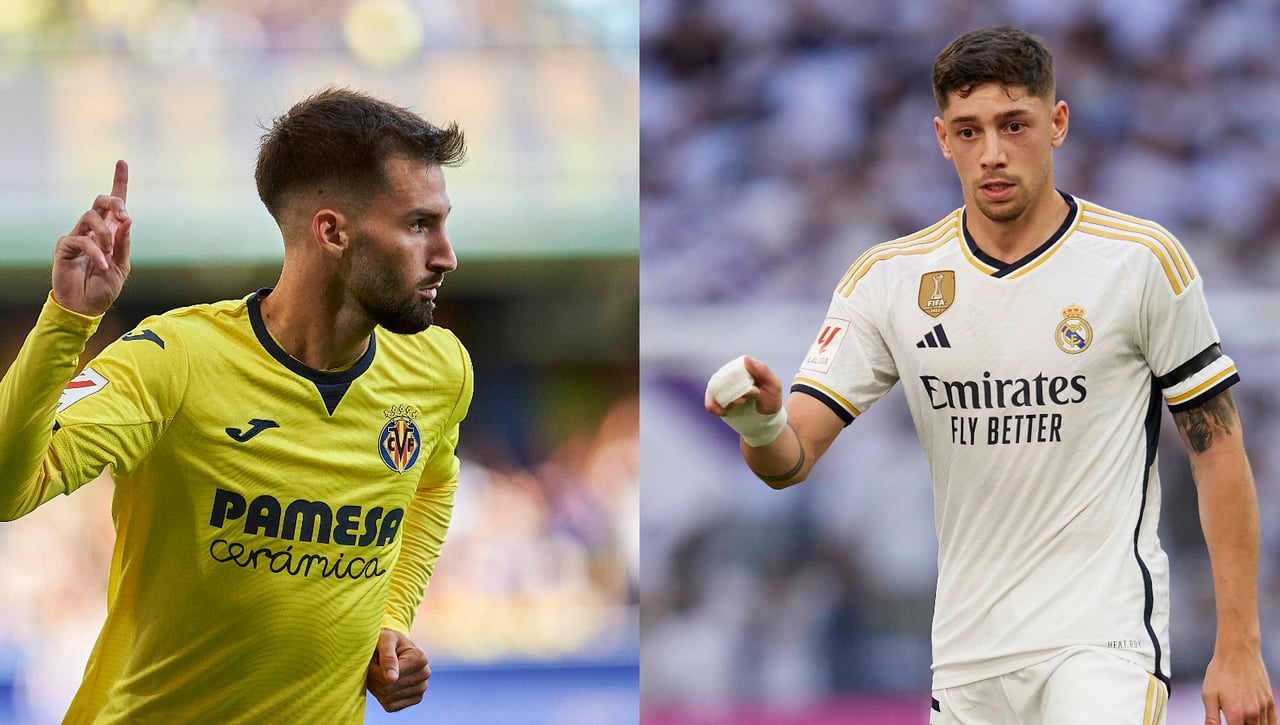 Nuevo cara a cara de Fede Valverde y Álex Baena en el Santiago Bernabéu