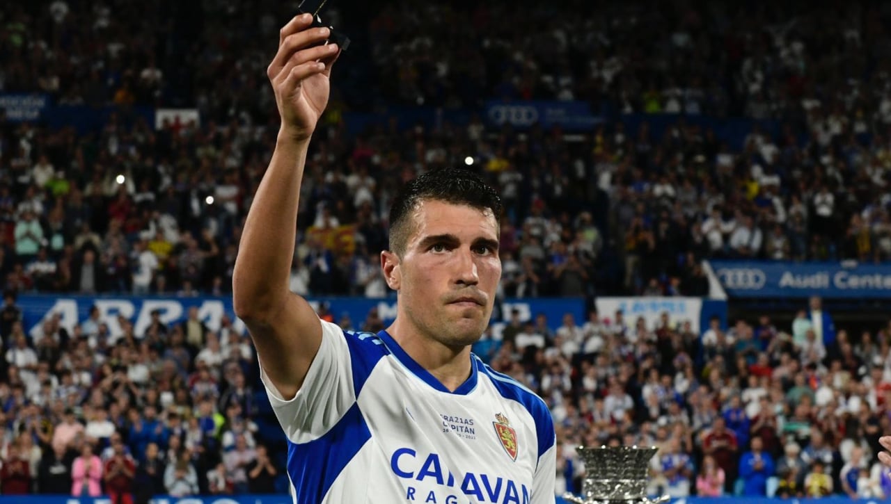 Zapater se despide del Zaragoza con un empate ante el Tenerife