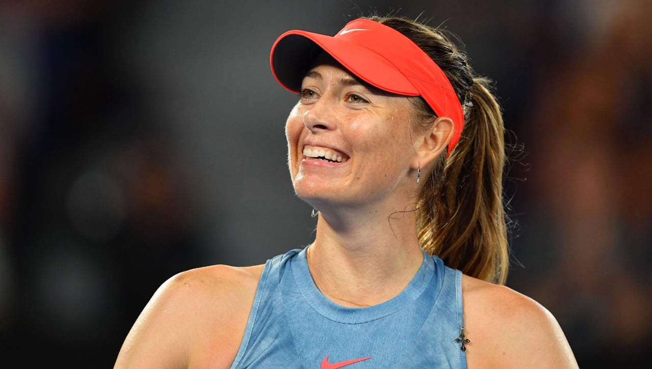 Maria Sharapova está de vuelta y el mundo de tenis alucina