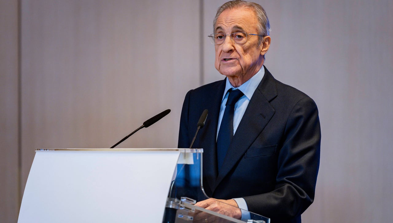 Florentino Pérez dispara contra la UEFA, Tebas, LaLiga y el Barcelona: "Por supuesto no me parece normal"