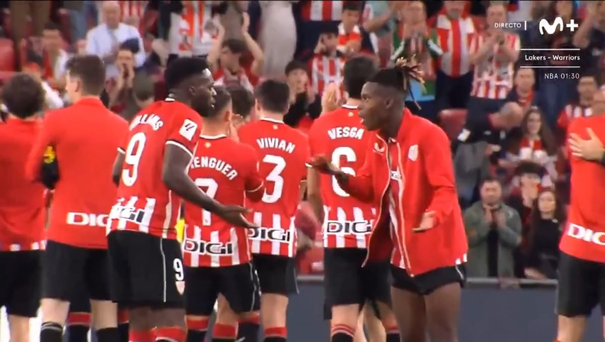 La bronca entre Iñaki y Nico Williams en plena conjura del Athletic