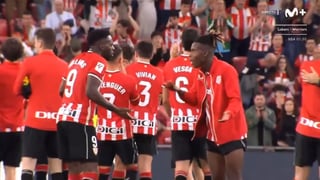 La bronca entre Iñaki y Nico Williams en plena conjura del Athletic