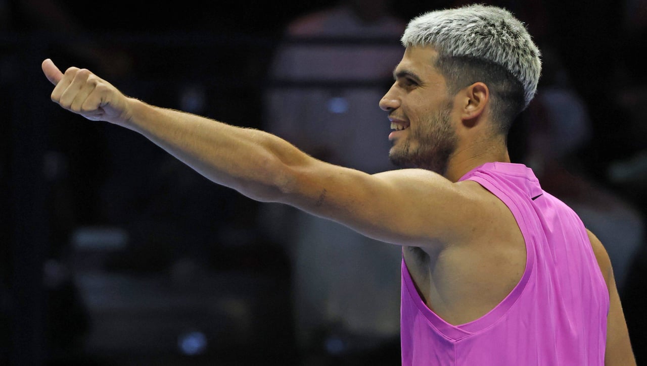Carlos Alcaraz anuncia un nuevo cambio antes de la final del Six Kings Slam