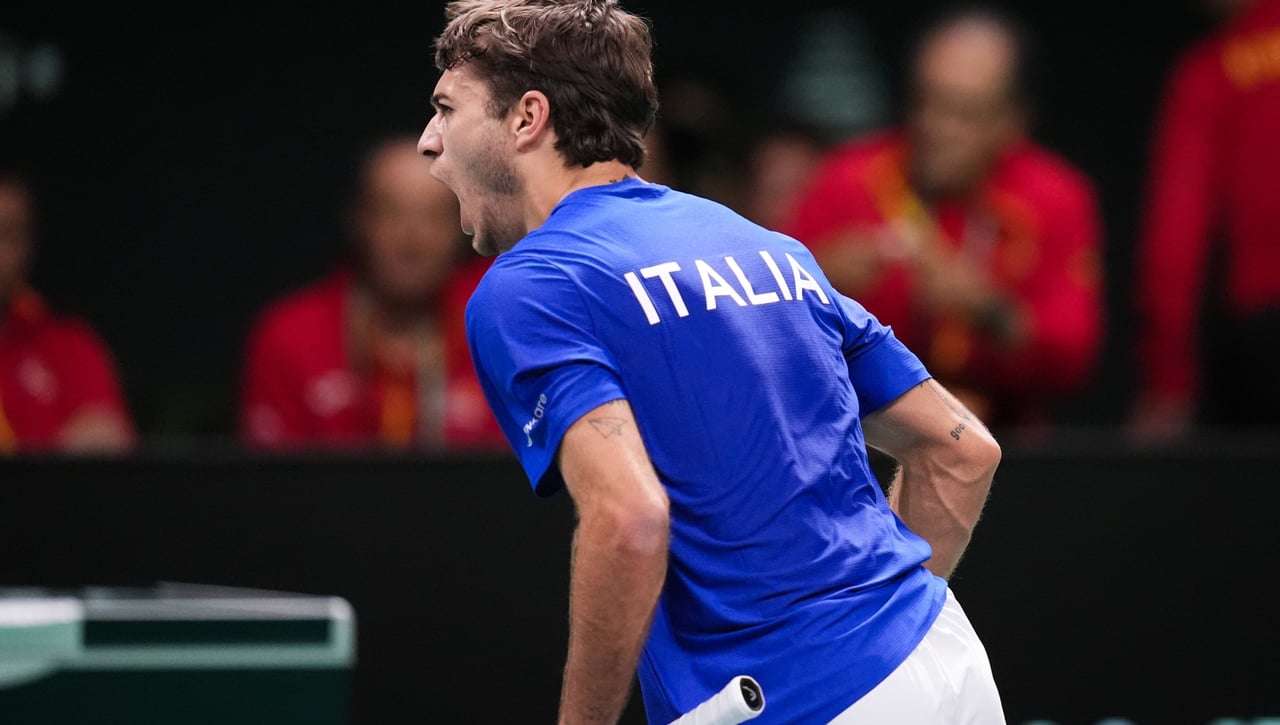 España no puede con Italia, que es campeona de la Copa Davis por tercera vez consecutiva