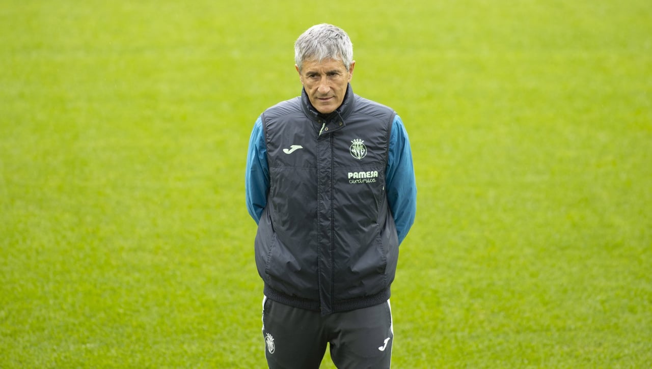 Setién se sincera sobre su futuro y el del Villarreal
