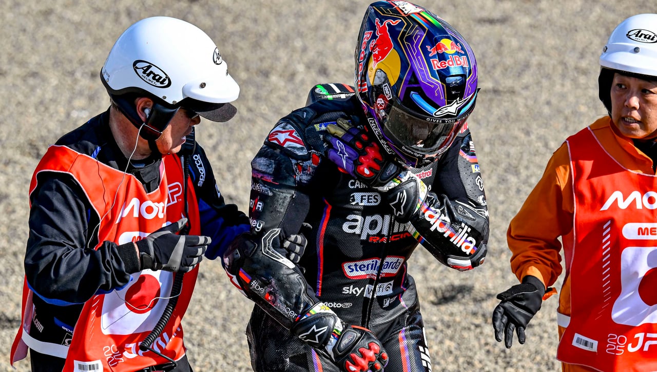 La promesa de Jorge Martín tras su caída: “Jamás...”