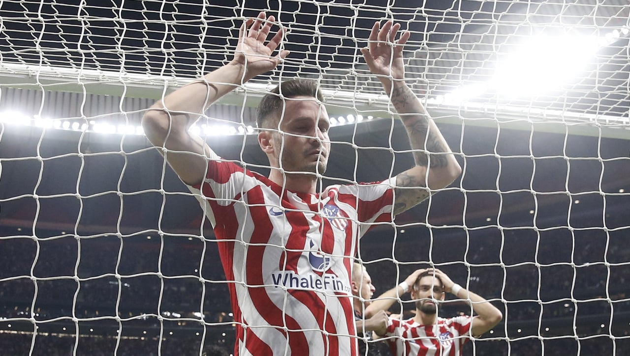 Enfado en el Atlético de Madrid con Saúl