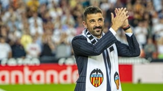 David Villa estalla por el Valencia