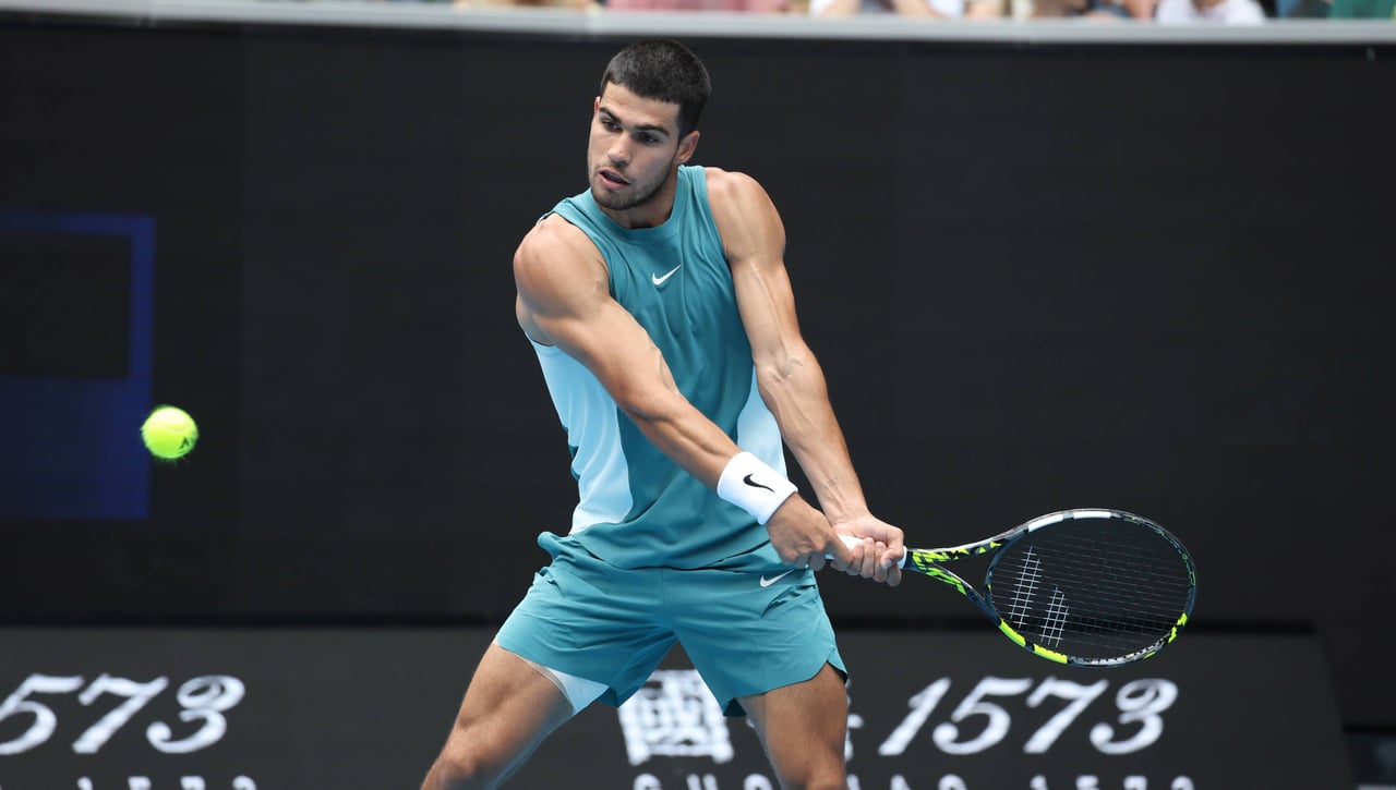 Alcaraz - Borges: Horario, canal y dónde ver en TV y online el partido de Carlos Alcaraz en el Open de Australia 2025