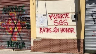 Una pelea entre ultras de Betis y Sevilla por Nervión y pintadas ofensivas en La Cartuja afean la previa de El Gran Derbi 