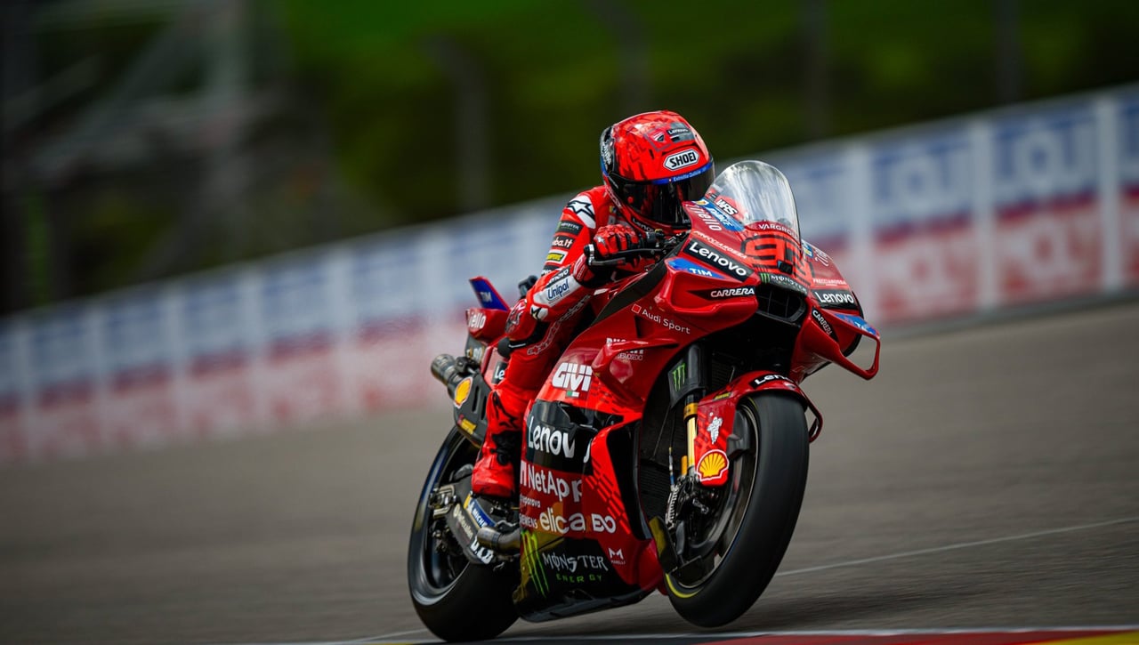 Marc Márquez, un extraterrestre suelto en Sachsenring