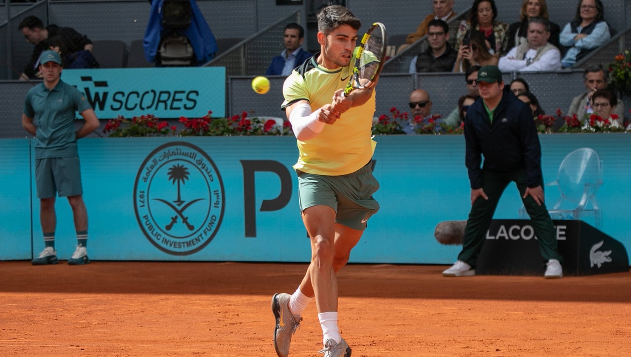 Alcaraz - Struff: resultado y resumen del partido de octavos de final de Carlos Alcaraz del Mutua Madrid Open