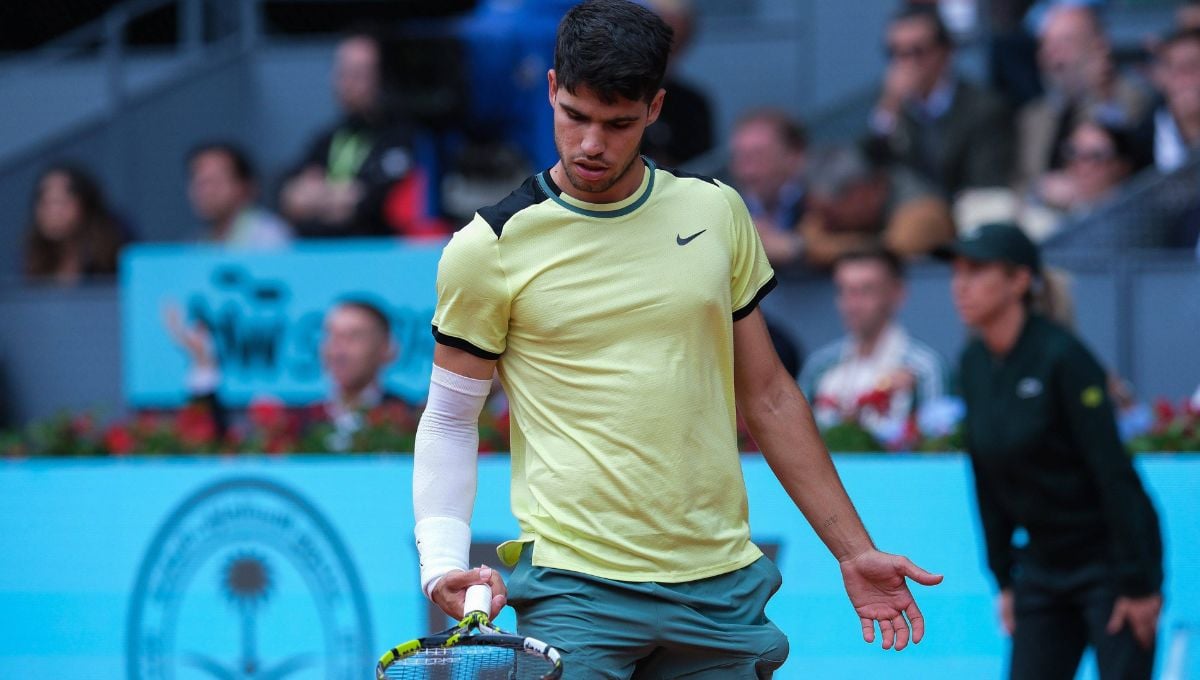 Un problema serio para Carlos Alcaraz
