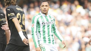 Vitor Roque, en apuros