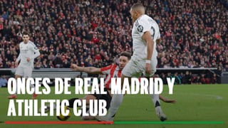Alineaciones Real Madrid - Athletic: Alineación posible de Real Madrid y Athleticen en el partido de la jornada 32ª de LaLiga EA Sports