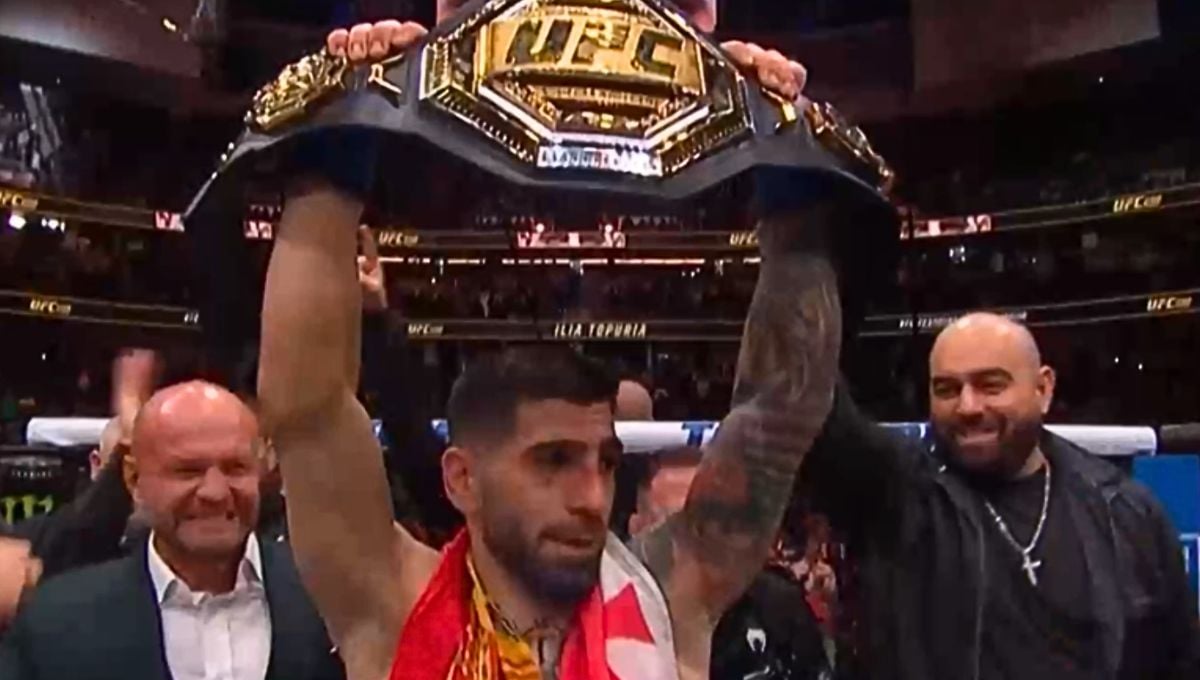 El millonario premio que gana Ilia Topuria tras vencer a Volkanovski en el UFC 298