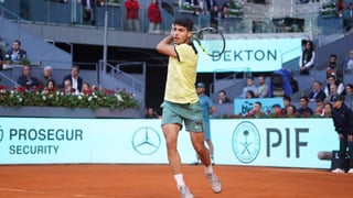 Alcaraz - Rublev: horario, canal y dónde ver hoy en TV el partido de Carlos Alcaraz en el Mutua Madrid Open 2024