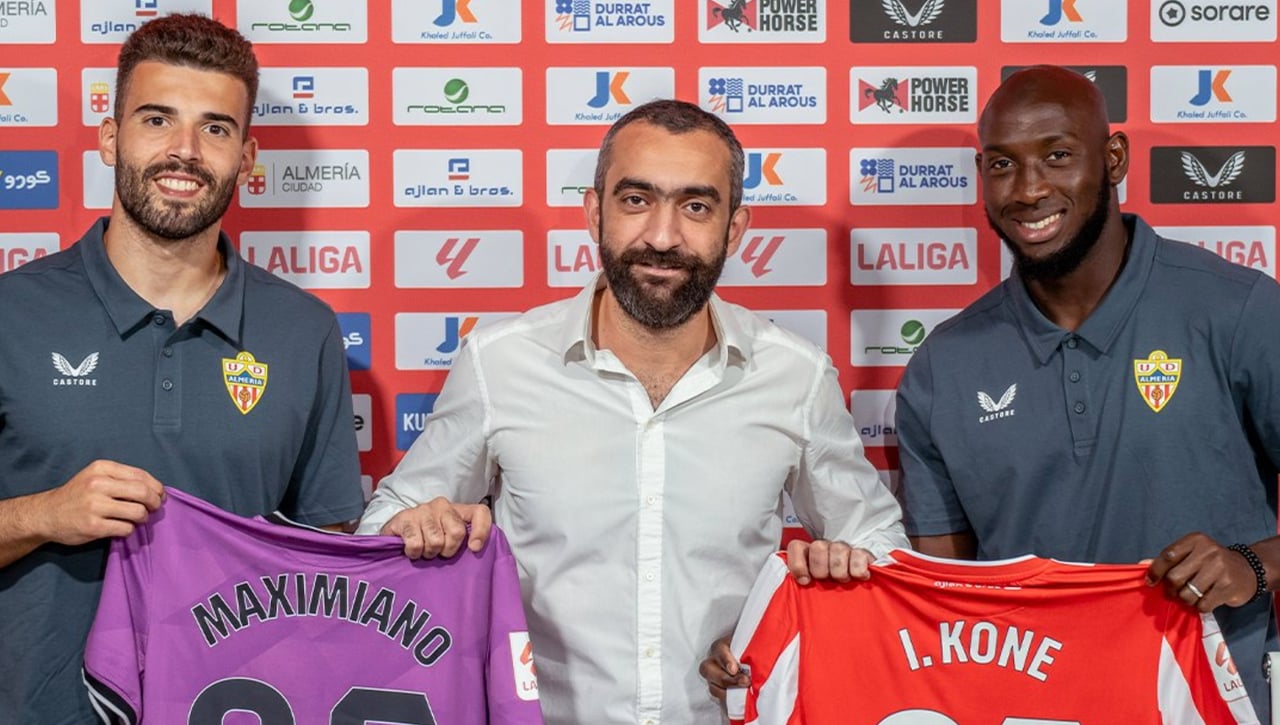 "Presión" para Koné y "ritmo" para Luís Maximiano en el Almería