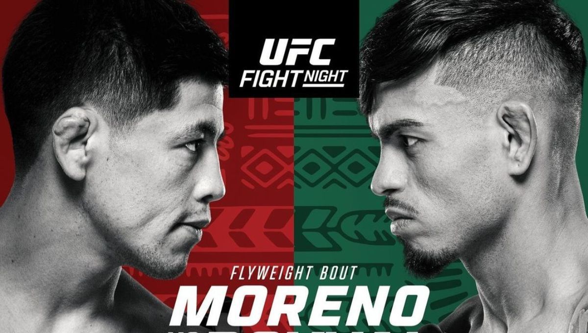 UFC Fight Night Ciudad de México | Cartelera completa de la velada con Moreno - Royval como combate estelar