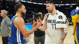Luka Doncic entra en la historia de la NBA a costa de Stephen Curry