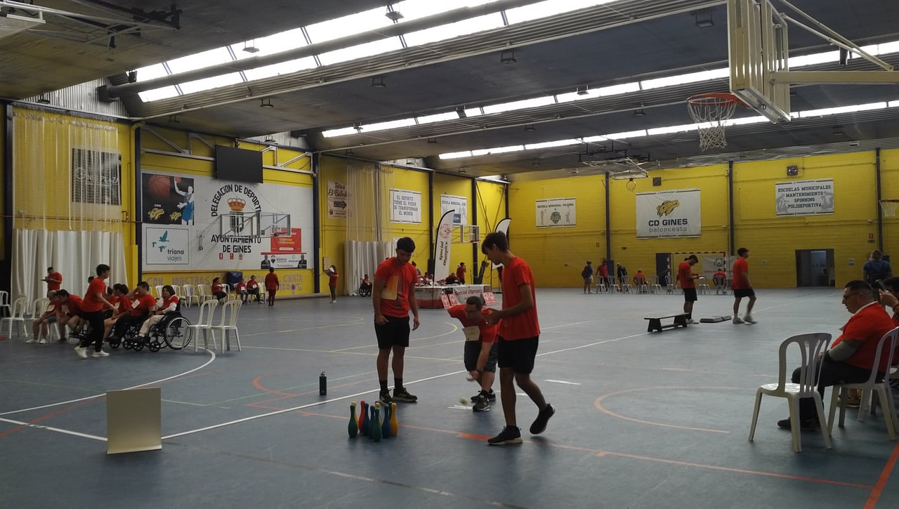 Gines acogió la tercera Jornada de Deporte Adaptado