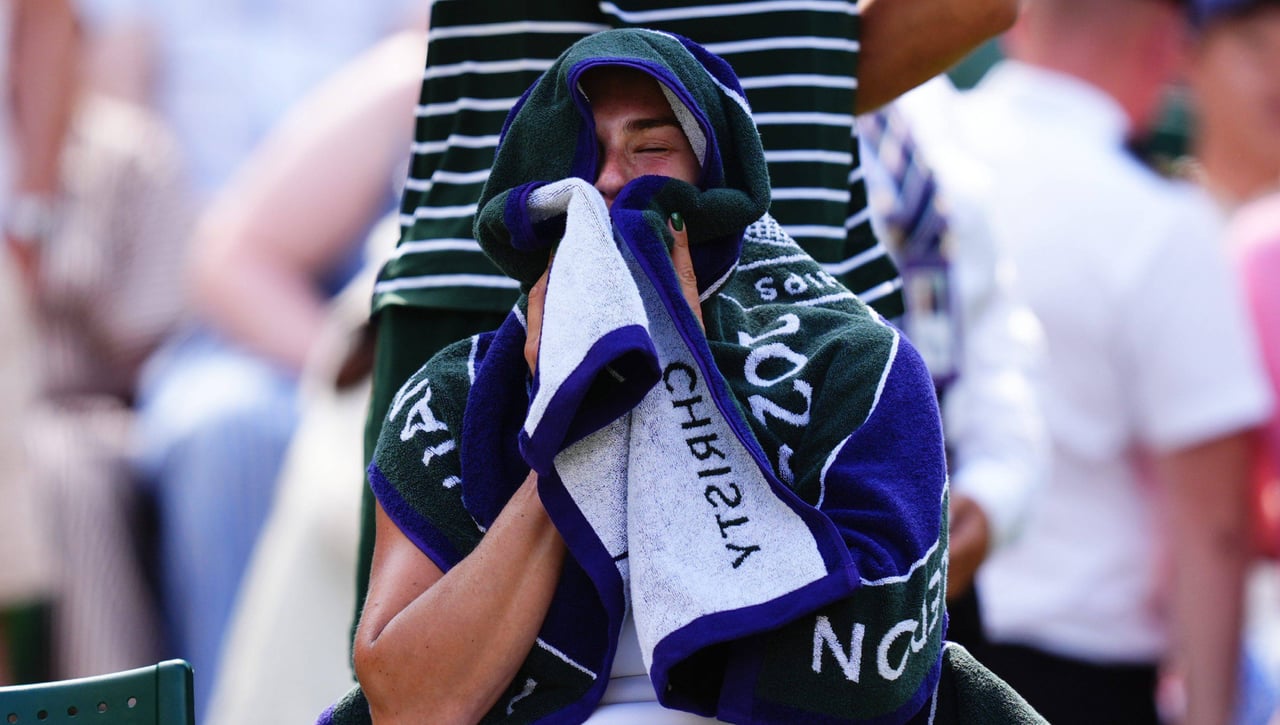 Sabalenka dice basta tras su eliminación en Wimbledon