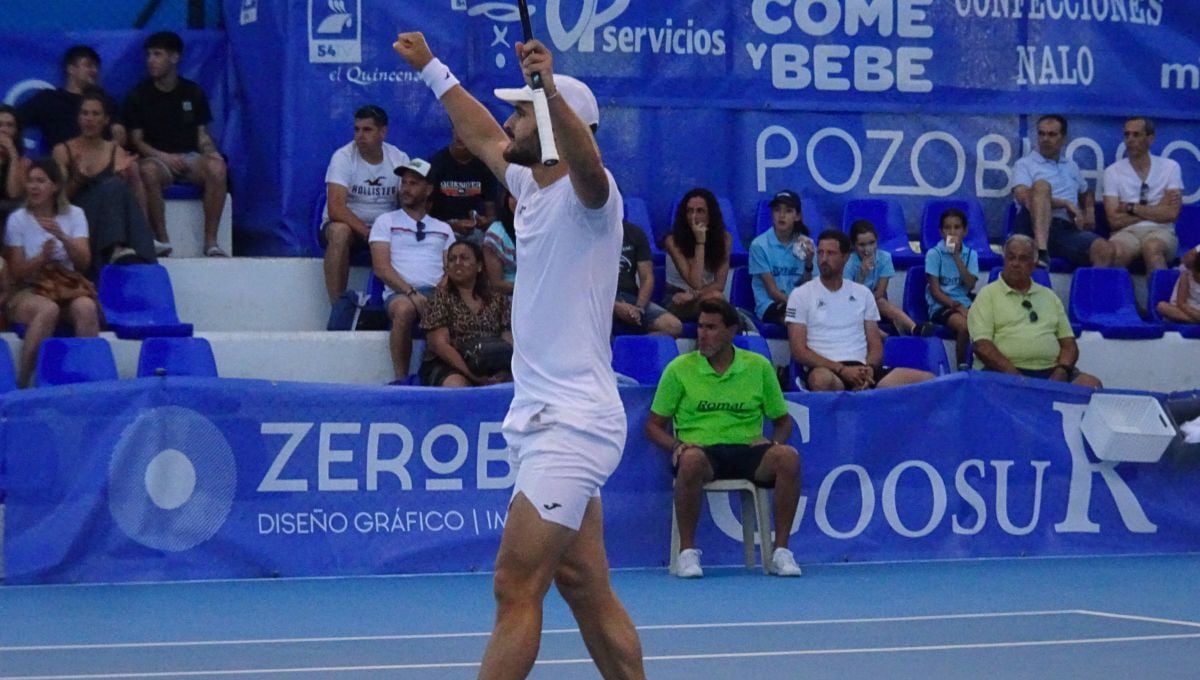 Alejando Moro aspira a su primera final ATP en Pozoblanco