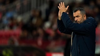 Diego Martínez, claro sobre Bajcetic 