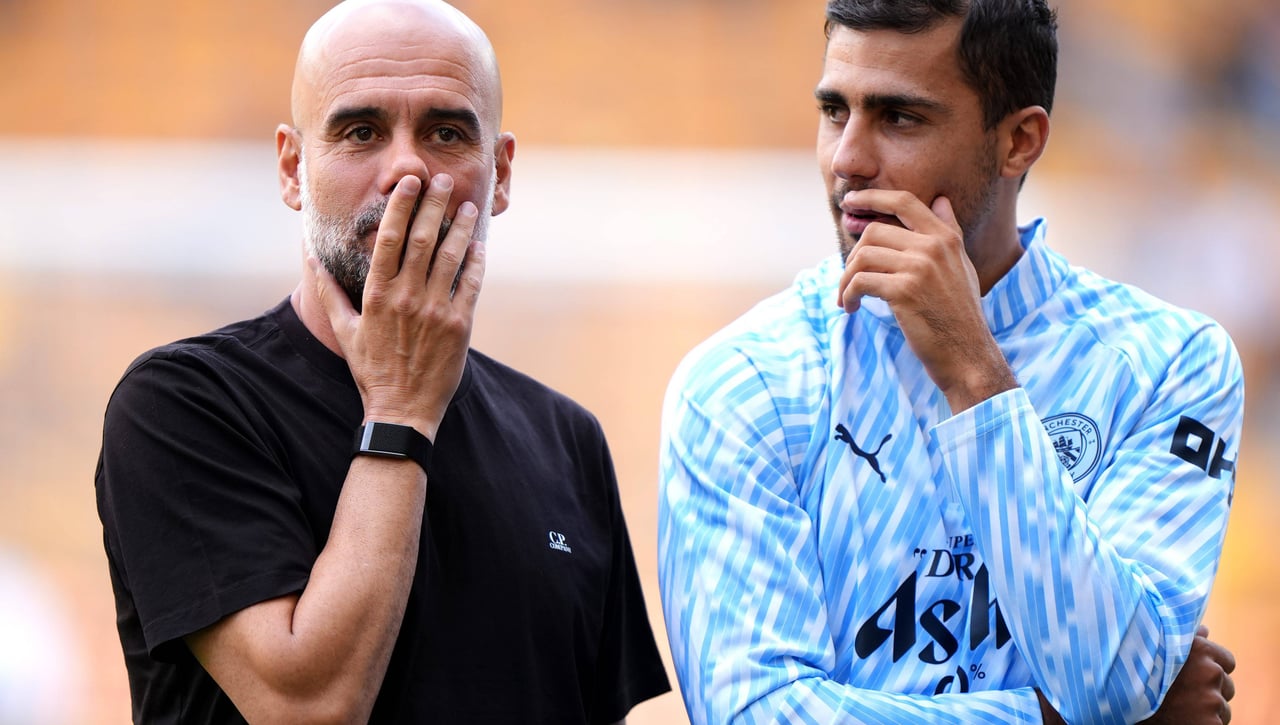 Guardiola confirma lo de la lesión de Rodri