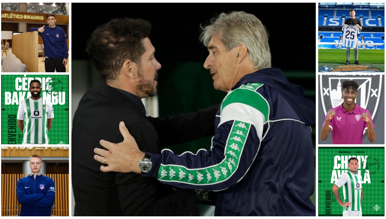 Betis y Atlético, animadores del mercado de fichajes en la parte alta de LaLiga