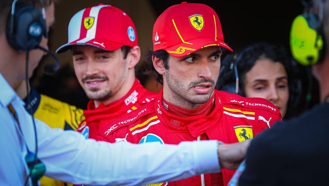 Carlos Sainz le pone fin a la guerra en Ferrari