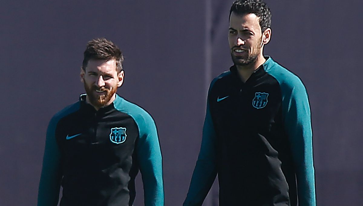 Sergio Busquets aclara su futuro... y el de Messi