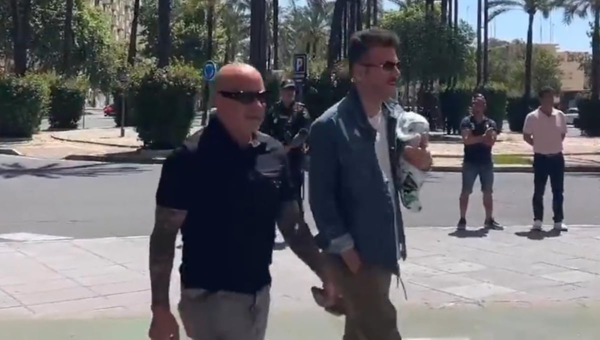 Sampaoli vuelve a Sevilla y se deja ver por Nervión 