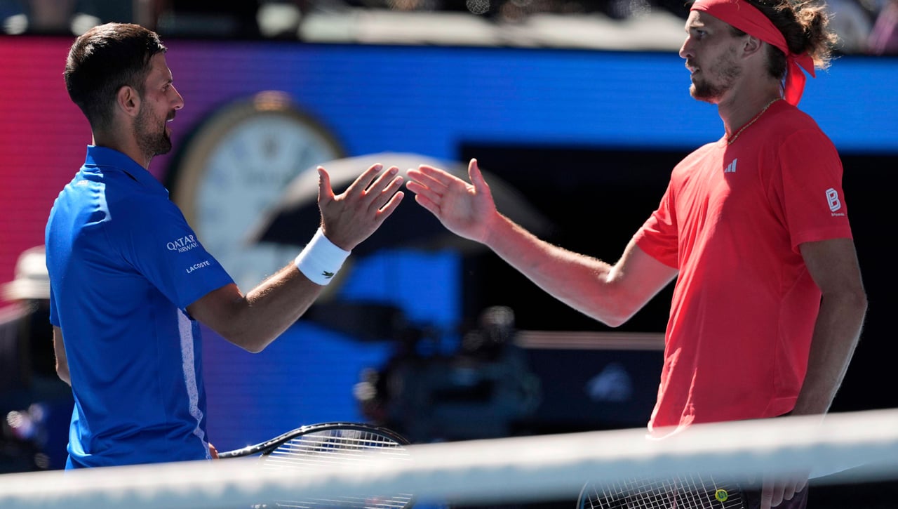 Zverev da la cara por Djokovic 