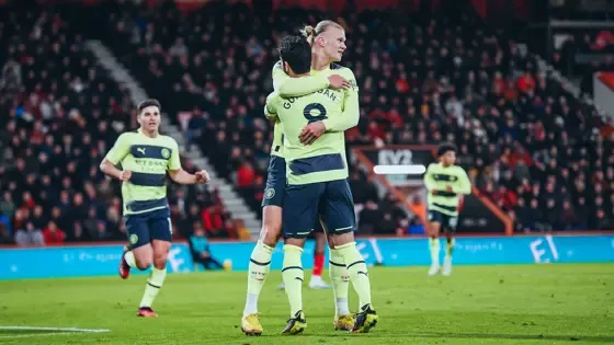 Récord histórico de Haaland con el City: ya es el jugador con más goles ligueros en una temporada