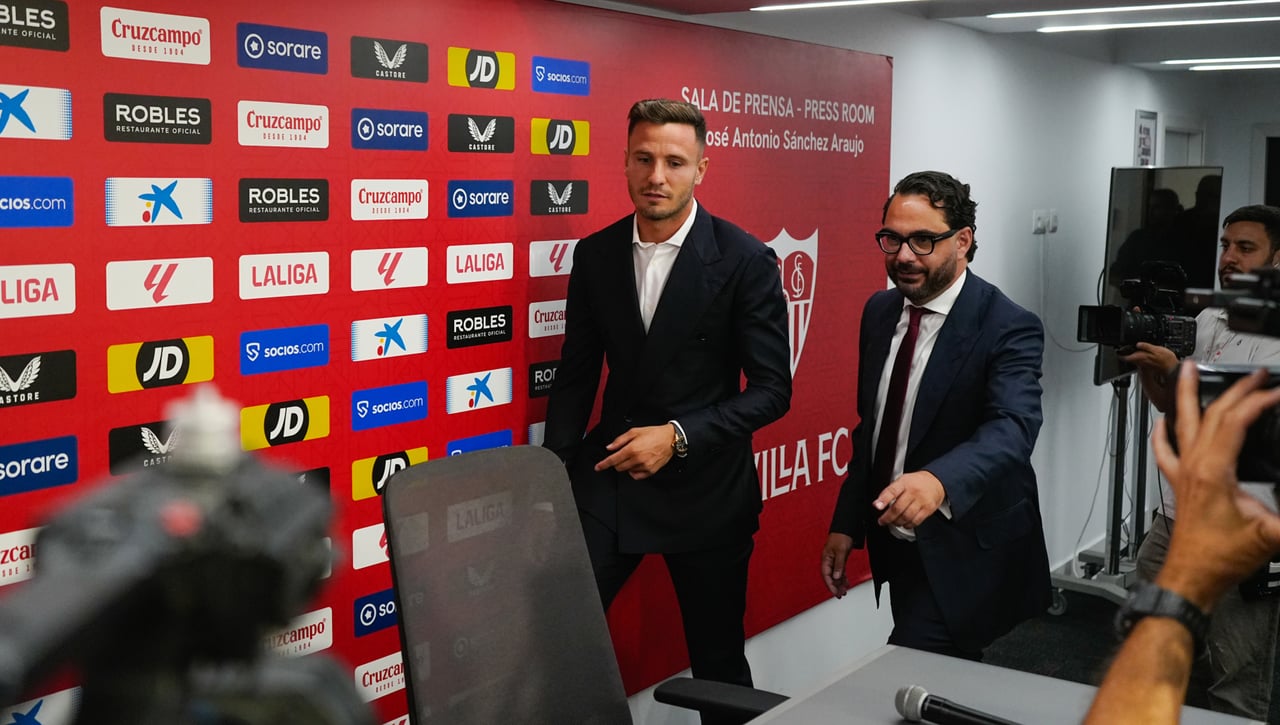 Saúl envía desde Sevilla un mensaje para Simeone  