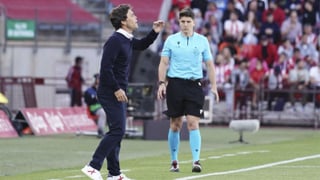 Rubi culpa a la afición de la situación del Almería