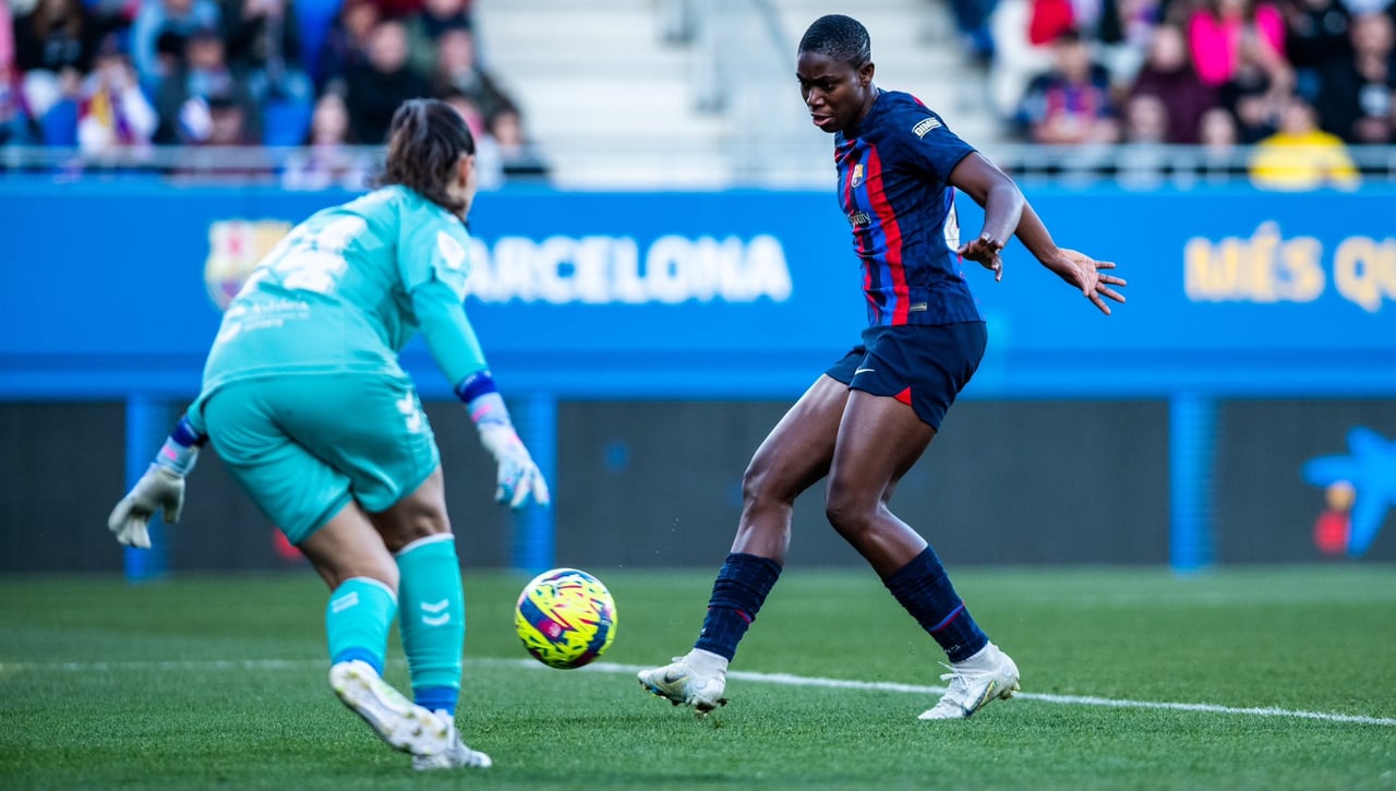 Barça Femení 7-0 Betis Féminas: Le hacen un 'siete' con tres de 'Osho'
